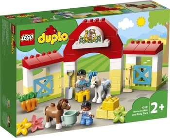 stavebnice LEGO Duplo 10951 Stáj s poníky