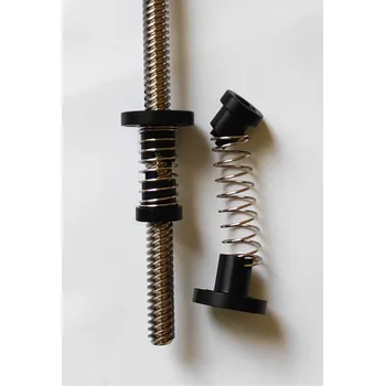 Matice POM plastová matice na trapézový šroub T8 T8x8 s pružinou