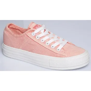 Dámské lodičky Lee Cooper dámské tenisky LCW-21-31-0125L Barva: korálová, Velikost: 41