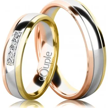 Prsten Luxur Snubní prsteny Blaine 5 AL 6