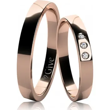 Prsten Luxur Snubní prsteny Avaline G 3 S 2