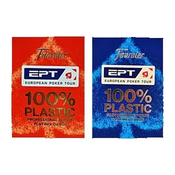 Karetní hra Karty EPT 100% Plastic mix FOURNIER