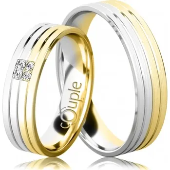 Prsten Luxur Snubní prsteny Dylan 5 EDF 4