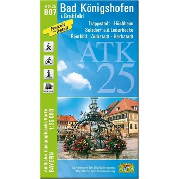 Bad Königshofen 1 : 25 000
