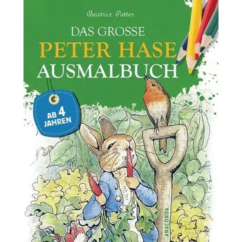 První čtění Das große Peter-Hase-Ausmalbuch - Beatrix Potter