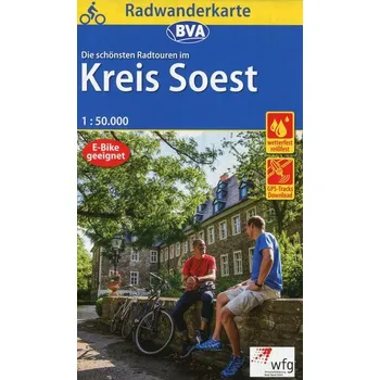 Radwanderkarte BVA Die schönsten Radtouren im Kreis Soest 1:50.000, reiß- und wetterfest, GPS-Tracks Download