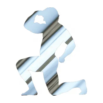 Polep vozidla Kulturista 007 levá (80 - chrom fólie stříbrná zrcadlová) SAMOLEPKA NA AUTO, NÁLEPKA, FÓLIE, POLEP, TUNING, VLASTNÍ TEXT, TISK, AUTOSAMOLEPKY.cz, POLEPY, OBRÁZEK, LOGO, 3D STICKERS