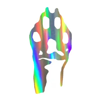 samolepka Packa 001 pravá (93 - Holografická) SAMOLEPKA NA AUTO, NÁLEPKA, FÓLIE, POLEP, TUNING, VLASTNÍ TEXT, TISK, AUTOSAMOLEPKY.cz, POLEPY, OBRÁZEK, LOGO, 3D STICKERS