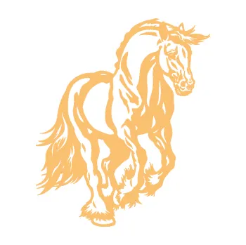 Samolepící dekorace SAMOLEPKA Kůň 054 pravá (08 - béžová) NA AUTO, NÁLEPKA, FÓLIE, POLEP, TUNING, VLASTNÍ TEXT, TISK, AUTOSAMOLEPKY.cz, POLEPY, OBRÁZEK, LOGO, SAMOLEPKY