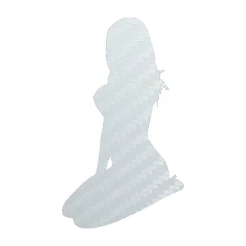 Polep vozidla SAMOLEPKA Erotická žena 032 levá (51 - 3D karbon bílý) NA AUTO, NÁLEPKA, FÓLIE, POLEP, TUNING, VLASTNÍ TEXT, TISK, AUTOSAMOLEPKY.cz, POLEPY, OBRÁZEK, LOGO, SAMOLEPKY