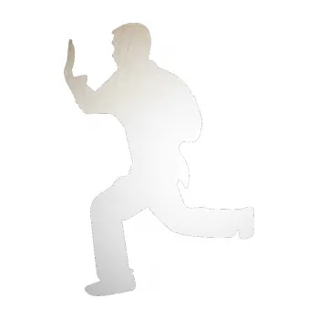 Polep vozidla SAMOLEPKA Karate 002 levá (82 - odrazková reflexní bílá) NA AUTO, NÁLEPKA, FÓLIE, POLEP, TUNING, VLASTNÍ TEXT, TISK, AUTOSAMOLEPKY.cz, POLEPY, OBRÁZEK, LOGO, SAMOLEPKY