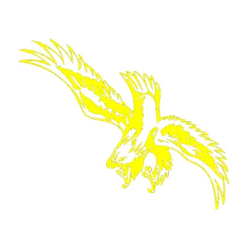 Samolepicí dekorace na vozidlo Predators 098 levá (05 - žlutá citron) SAMOLEPKA NA AUTO, NÁLEPKA, FÓLIE, POLEP, TUNING, VLASTNÍ TEXT, TISK, AUTOSAMOLEPKY.cz, POLEPY, OBRÁZEK, LOGO, 3D STICKERS