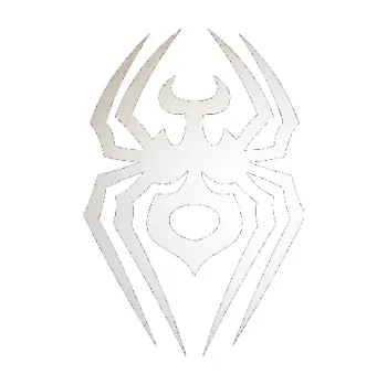 Samolepící dekorace SAMOLEPKA Pavouk 008 (82 - odrazková reflexní bílá) NA AUTO, NÁLEPKA, FÓLIE, POLEP, TUNING, VLASTNÍ TEXT, TISK, AUTOSAMOLEPKY.cz, POLEPY, OBRÁZEK, LOGO, SAMOLEPKY