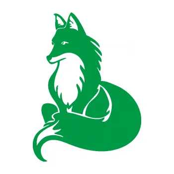 Samolepící dekorace Liška 003 levá (12 - zelená) SAMOLEPKA NA AUTO, NÁLEPKA, FÓLIE, POLEP, TUNING, VLASTNÍ TEXT, TISK, AUTOSAMOLEPKY.cz, POLEPY, OBRÁZEK, LOGO, 3D STICKERS