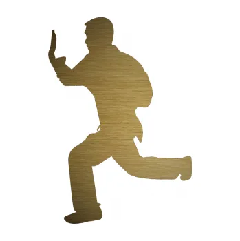 Polep vozidla SAMOLEPKA Karate 002 levá (64 - škrábaný kov zlatý) NA AUTO, NÁLEPKA, FÓLIE, POLEP, TUNING, VLASTNÍ TEXT, TISK, AUTOSAMOLEPKY.cz, POLEPY, OBRÁZEK, LOGO, SAMOLEPKY