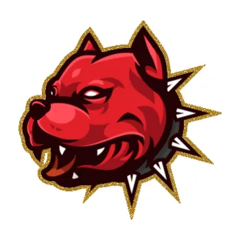 samolepka Barevný pes 004 s konturou levá (92 - Ultra Metalic zlatá) SAMOLEPKA NA AUTO, NÁLEPKA, FÓLIE, POLEP, TUNING, VLASTNÍ TEXT, TISK, AUTOSAMOLEPKY.cz, POLEPY, OBRÁZEK, LOGO, 3D STICKERS