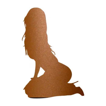 Polep vozidla Erotická žena 013 levá (44 - měděná metalíza) SAMOLEPKA NA AUTO, NÁLEPKA, FÓLIE, POLEP, TUNING, VLASTNÍ TEXT, TISK, AUTOSAMOLEPKY.cz, POLEPY, OBRÁZEK, LOGO, 3D STICKERS