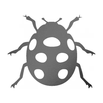 Samolepící dekorace Beruška 003 (41 - grafitová metalíza) SAMOLEPKA NA AUTO, NÁLEPKA, FÓLIE, POLEP, TUNING, VLASTNÍ TEXT, TISK, AUTOSAMOLEPKY.cz, POLEPY, OBRÁZEK, LOGO, 3D STICKERS