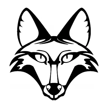 Samolepící dekorace SAMOLEPKA Liška 001 (01 - černá) NA AUTO, NÁLEPKA, FÓLIE, POLEP, TUNING, VLASTNÍ TEXT, TISK, AUTOSAMOLEPKY.cz, POLEPY, OBRÁZEK, LOGO, SAMOLEPKY