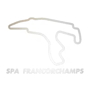 Samolepící dekorace SAMOLEPKA Okruh Spa Francorchamps (82 - odrazková reflexní bílá) NA AUTO, NÁLEPKA, FÓLIE, POLEP, TUNING, VLASTNÍ TEXT, TISK, AUTOSAMOLEPKY.cz, POLEPY, OBRÁZEK, LOGO, SAMOLEPKY