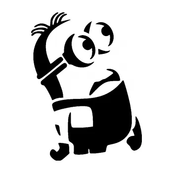 Samolepící dekorace SAMOLEPKA Mimoň 001 pravá (01 - černá) NA AUTO, NÁLEPKA, FÓLIE, POLEP, TUNING, VLASTNÍ TEXT, TISK, AUTOSAMOLEPKY.cz, POLEPY, OBRÁZEK, LOGO, SAMOLEPKY