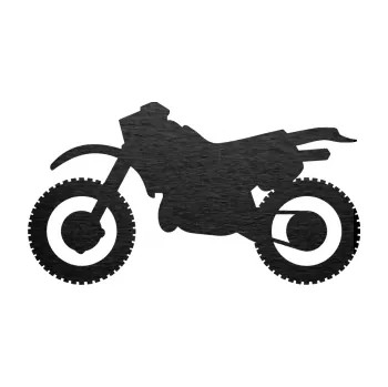 Samolepící dekorace SAMOLEPKA Motorka 003 levá (63 - škrábaný kov černý) NA AUTO, NÁLEPKA, FÓLIE, POLEP, TUNING, VLASTNÍ TEXT, TISK, AUTOSAMOLEPKY.cz, POLEPY, OBRÁZEK, LOGO, SAMOLEPKY