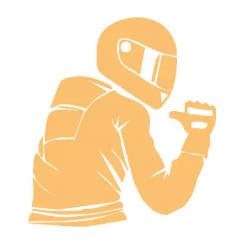 Samolepící dekorace SAMOLEPKA Motorkář 001 pravá (08 - béžová) NA AUTO, NÁLEPKA, FÓLIE, POLEP, TUNING, VLASTNÍ TEXT, TISK, AUTOSAMOLEPKY.cz, POLEPY, OBRÁZEK, LOGO, SAMOLEPKY