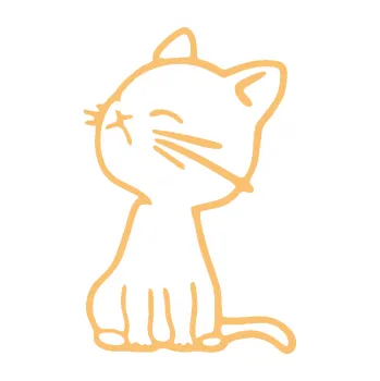 Samolepící dekorace Kočka 016 levá (08 - béžová) SAMOLEPKA NA AUTO, NÁLEPKA, FÓLIE, POLEP, TUNING, VLASTNÍ TEXT, TISK, AUTOSAMOLEPKY.cz, POLEPY, OBRÁZEK, LOGO, 3D STICKERS