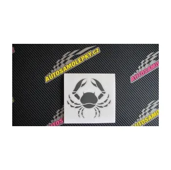 Samolepící dekorace SAMOLEPKA Rak 002 (10 - červená) NA AUTO, NÁLEPKA, FÓLIE, POLEP, TUNING, VLASTNÍ TEXT, TISK, AUTOSAMOLEPKY.cz, POLEPY, OBRÁZEK, LOGO, SAMOLEPKY