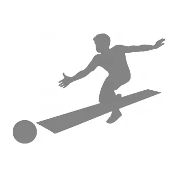 Samolepicí dekorace na vozidlo Bowling 001 levá (17 - šedá) SAMOLEPKA NA AUTO, NÁLEPKA, FÓLIE, POLEP, TUNING, VLASTNÍ TEXT, TISK, AUTOSAMOLEPKY.cz, POLEPY, OBRÁZEK, LOGO, 3D STICKERS