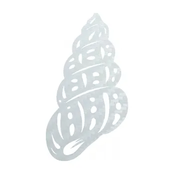 Samolepící dekorace SAMOLEPKA Mušle 003 levá ulita (51 - 3D karbon bílý) NA AUTO, NÁLEPKA, FÓLIE, POLEP, TUNING, VLASTNÍ TEXT, TISK, AUTOSAMOLEPKY.cz, POLEPY, OBRÁZEK, LOGO, SAMOLEPKY