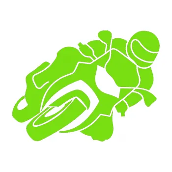 Samolepící dekorace SAMOLEPKA Motorka 001 pravá silniční motorky (04 - zelená kawasaki) NA AUTO, NÁLEPKA, FÓLIE, POLEP, TUNING, VLASTNÍ TEXT, TISK, AUTOSAMOLEPKY.cz, POLEPY, OBRÁZEK, LOGO, SAMOLEPKY