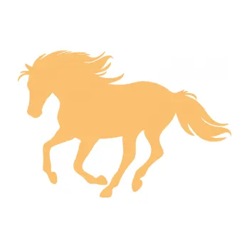 Samolepící dekorace SAMOLEPKA Kůň 071 levá běžící (08 - béžová) NA AUTO, NÁLEPKA, FÓLIE, POLEP, TUNING, VLASTNÍ TEXT, TISK, AUTOSAMOLEPKY.cz, POLEPY, OBRÁZEK, LOGO, SAMOLEPKY