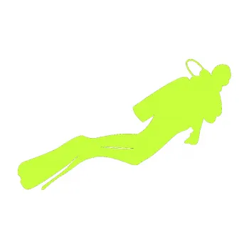 Polep vozidla SAMOLEPKA NA AUTO Potápěč 005 pravá (27 - limetová) NÁLEPKA, FÓLIE, POLEP, TUNING, VLASTNÍ TEXT, TISK, AUTOSAMOLEPKY.cz, POLEPY, OBRÁZEK, LOGO, SAMOLEPKY