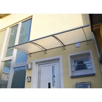 Stříška nad vchodové dveře Robelit Sp. Z o.o. Lightline 270 x 95 cm bílá/bílá