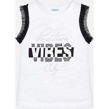 Dívčí tričko Mayoral Tričko bez rukávu 6030 Rozměr: 157 (14 let)