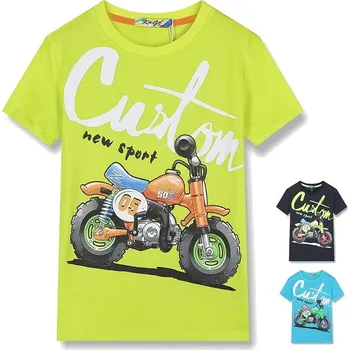 KUGO CHLAPECKÉ TRIČKO "CUSTOM" Barva: černá, Velikost: 140