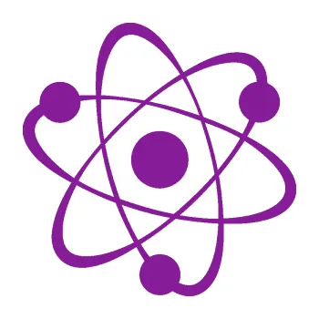 Samolepící dekorace Atom (14 - fialová) SAMOLEPKA NA AUTO, NÁLEPKA, FÓLIE, POLEP, TUNING, VLASTNÍ TEXT, TISK, AUTOSAMOLEPKY.cz, POLEPY, OBRÁZEK, LOGO, 3D STICKERS