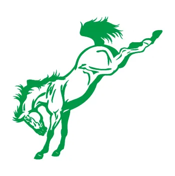 Samolepící dekorace Kůň 052 levá vykopává zadní nohy (12 - zelená) SAMOLEPKA NA AUTO, NÁLEPKA, FÓLIE, POLEP, TUNING, VLASTNÍ TEXT, TISK, AUTOSAMOLEPKY.cz, POLEPY, OBRÁZEK, LOGO, 3D STICKERS