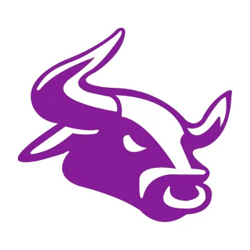 Samolepící dekorace Býk 001 pravá (14 - fialová) SAMOLEPKA NA AUTO, NÁLEPKA, FÓLIE, POLEP, TUNING, VLASTNÍ TEXT, TISK, AUTOSAMOLEPKY.cz, POLEPY, OBRÁZEK, LOGO, 3D STICKERS