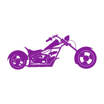 Samolepící dekorace SAMOLEPKA Motorka chopper 001 pravá (14 - fialová) NA AUTO, NÁLEPKA, FÓLIE, POLEP, TUNING, VLASTNÍ TEXT, TISK, AUTOSAMOLEPKY.cz, POLEPY, OBRÁZEK, LOGO, SAMOLEPKY