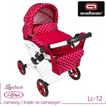 Kočárek pro panenku Kočárek pro panenky Adbor Lily Lc-12