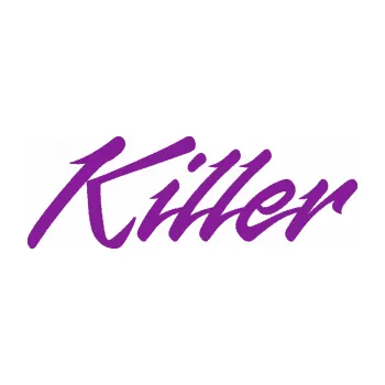Polep vozidla SAMOLEPKA Killer nápis (14 - fialová) NA AUTO, NÁLEPKA, FÓLIE, POLEP, TUNING, VLASTNÍ TEXT, TISK, AUTOSAMOLEPKY.cz, POLEPY, OBRÁZEK, LOGO, SAMOLEPKY
