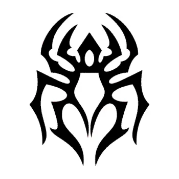 Samolepící dekorace Pavouk 007 (01 - černá) SAMOLEPKA NA AUTO, NÁLEPKA, FÓLIE, POLEP, TUNING, VLASTNÍ TEXT, TISK, AUTOSAMOLEPKY.cz, POLEPY, OBRÁZEK, LOGO, 3D STICKERS