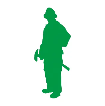 Samolepící dekorace Hasič 001 levá (12 - zelená) SAMOLEPKA NA AUTO, NÁLEPKA, FÓLIE, POLEP, TUNING, VLASTNÍ TEXT, TISK, AUTOSAMOLEPKY.cz, POLEPY, OBRÁZEK, LOGO, 3D STICKERS