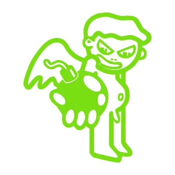 Autodoplněk Samolepka na auto Bomba 002 pravá (04 - zelená kawasaki) NÁLEPKA, FÓLIE, POLEPY, TUNING, VLASTNÍ TEXT, TISK, AUTOSAMOLEPKY.cz, SAMOLEPKY, OBRÁZEK, LOGO, VÝROBA, PRODEJ