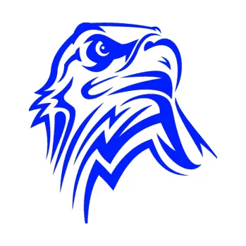 Samolepicí dekorace na vozidlo Orel 011 pravá hlava (19 - modrá dynamic) SAMOLEPKA NA AUTO, NÁLEPKA, FÓLIE, POLEP, TUNING, VLASTNÍ TEXT, TISK, AUTOSAMOLEPKY.cz, POLEPY, OBRÁZEK, LOGO, 3D STICKERS