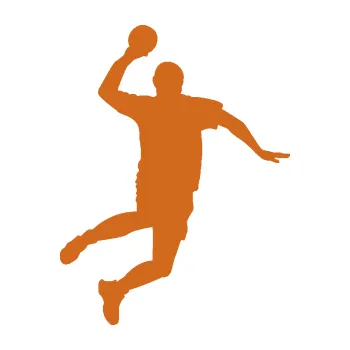 Samolepicí dekorace na vozidlo Házená 001 pravá hráč (26 - oříšková) SAMOLEPKA NA AUTO, NÁLEPKA, FÓLIE, POLEP, TUNING, VLASTNÍ TEXT, TISK, AUTOSAMOLEPKY.cz, POLEPY, OBRÁZEK, LOGO, 3D STICKERS