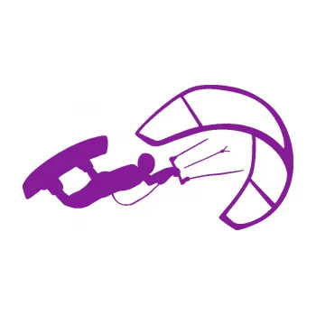 Polep vozidla SAMOLEPKA Kiteboarding 001 pravá (14 - fialová) NA AUTO, NÁLEPKA, FÓLIE, POLEP, TUNING, VLASTNÍ TEXT, TISK, AUTOSAMOLEPKY.cz, POLEPY, OBRÁZEK, LOGO, SAMOLEPKY