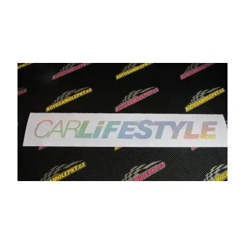 Polep vozidla SAMOLEPKA Car Life Style (10 - červená) NA AUTO, NÁLEPKA, FÓLIE, POLEP, TUNING, VLASTNÍ TEXT, TISK, AUTOSAMOLEPKY.cz, POLEPY, OBRÁZEK, LOGO, SAMOLEPKY